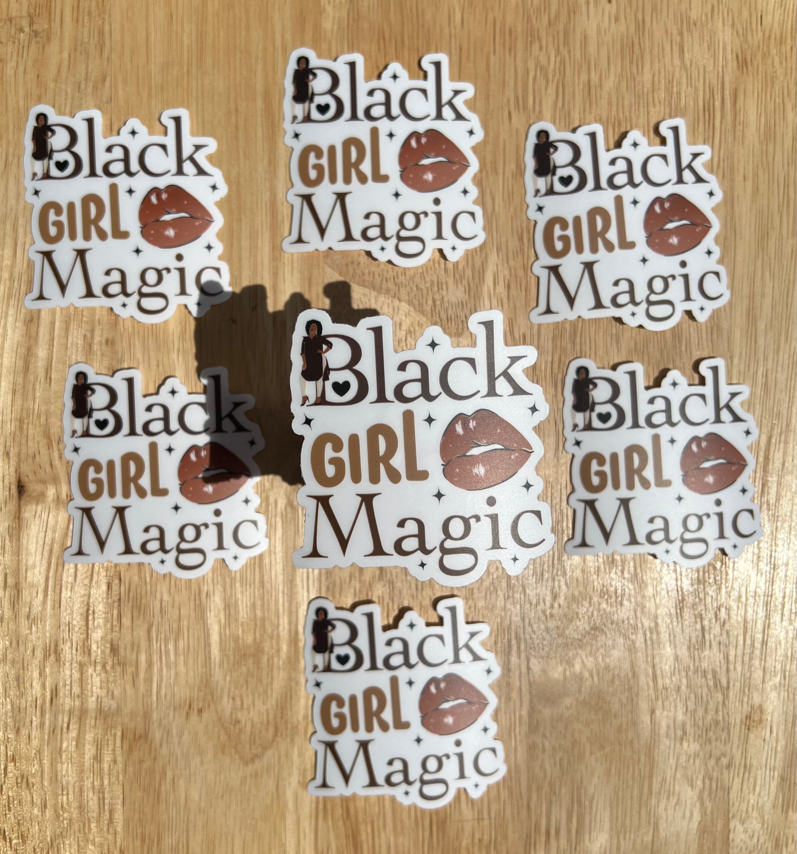 Black Girl Magic Sticker – Stationery Shades & Gifts